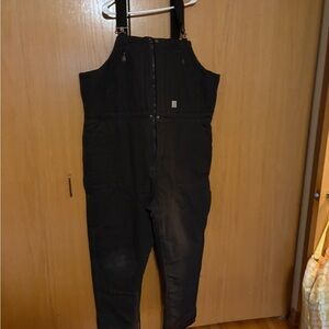 Carhartt Chocolate Brown Work Jumpsuit